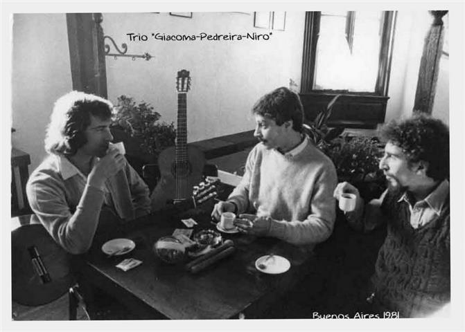 Trio Giacoma, Pedreira et Niro, Buenos Aires